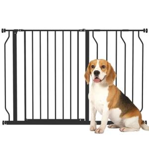 PawHut Barrera de Seguridad para Perros Extensible 75-115 c…