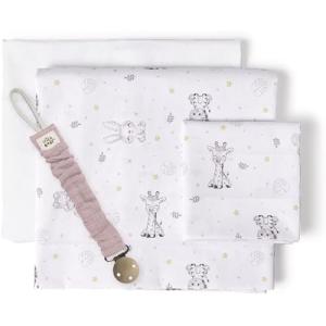 mibebestore Sabanas 100% Algodón Cuna 60X120 - Koala Rosa (…