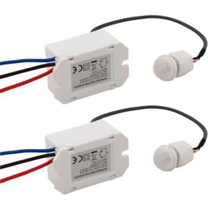 Greluma 2Pcs Interruptor de sensor de infrarrojos,Mini dete…