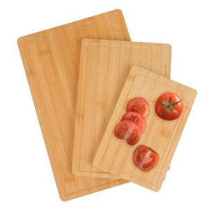 Juego de 3 tablas de cortar de bambú, tamaños (38 x 25 cm/3…