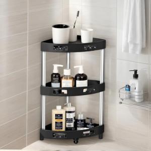volumoon 3 Niveles Estanteria Baño de Ducha de Pie, Estante…