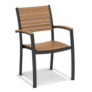 METRO Professional Silla de Jardín con Reposabrazos Lynx, A…