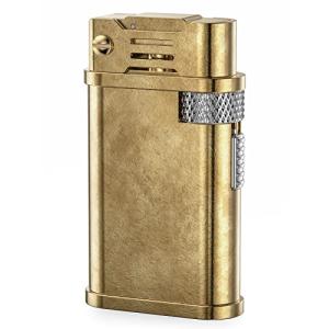 JOPOO Cool Trench - Mechero de gasolina de metal vintage pa…
