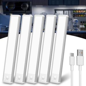 GWULC Luz LED Cocina Recargable Sensor Movimiento - 20CM Ar…