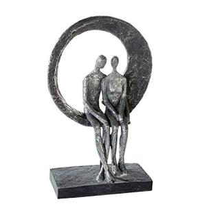 Casablanca modernes Design Escultura Poli Gris Plata Altura…