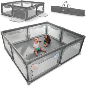 LIONELO Willow - Parque infantil XL, 0 – 48 meses, gran sup…