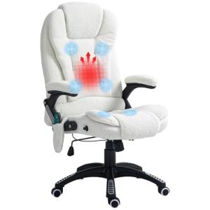 Vinsetto Silla de Masaje con 6 Puntos de Masaje Silla de Of…