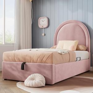 Moimhear Cama tapizada, cama infantil, 90 x 200 cm, cama in…