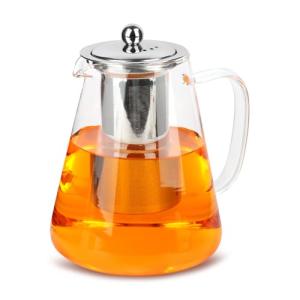 Tetera de Vidrio, MXTIMWAN Tetera con Colador 1,3L, Tetera…