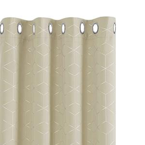 Deconovo - Lote de 2 Cortinas, Opacas, con Ojales, 132 x 11…