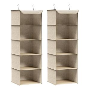 SONGMICS Juego de 2, Organizador Colgante, Bolsa Colgante d…