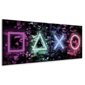 murando Cuadro en Lienzo Para jugadores 160x60 cm 4 Piezas…