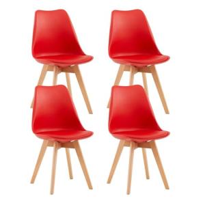 EGGREE Pack de 4 Sillas Comedor Sillas de Cocina Nórdico co…