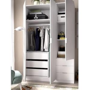 HABITMOBEL Cajonera Auxiliar 3 cajones, 60cm (Ancho) x 56 c…
