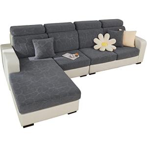 Ajustable Funda Sofa 3 2 1 Plazas Chaise Long, Funda para S…