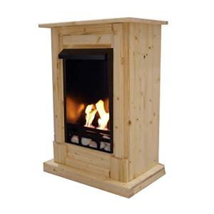 Chimenea Etanol y Gel Modelo Madrid Deluxe natural