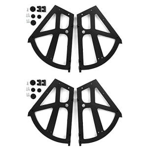 4 piezas/juego de bisagras para armario de zapatos, muebles…