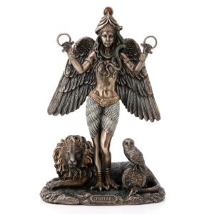 BY SIGRIS Signes Grimalt Figura Diosa Ishtar Dorado de Resi…