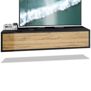 Vladon Mueble televisor Lana 140 Mueble de Pared para telev…