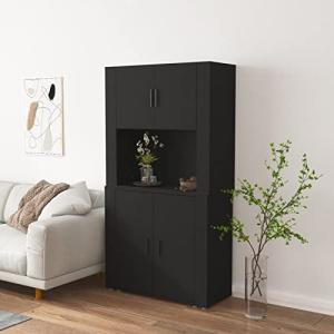 MOONAIRY Aparador Alto, Aparadores para Salon, Mueble Salon…