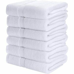 Utopia Towels Paquete de 6 Juego de Toallas de baño, 100% a…