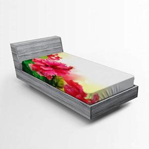 ABAKUHAUS Floral Sábana Elastizada, Fragancia Flores de jar…