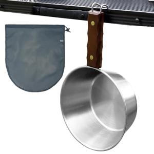 Cuenco para Acampar | Taza de Acero Inoxidable para Camping…