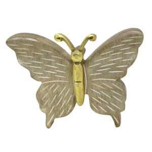 BY SIGRIS Origen Home Decor Mariposa De Madera Marrón - Fig…