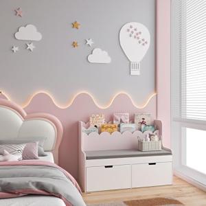 [en.casa] Banco Infantil con Cajones Vestnes Banco con Esta…