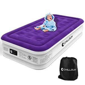 CHILLSUN colchón Inflable(1 Persona 41cm) (California Twin…