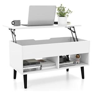 LIFEZEAL Mesa de Centro con Tablero elevable, Mesa de salón…