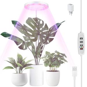 Euakee Lámpara de Planta, 70 LEDs Luces de Crecimiento de E…