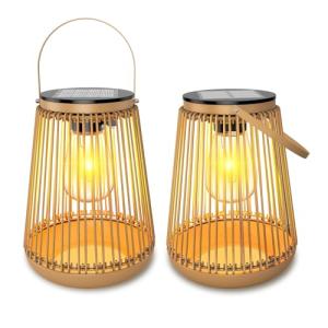 KagoLing Farolas Solares Exterior, 2 Piezas Luz Solar Colga…