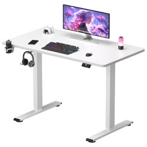 SANODESK QS-Gaming Escritorio Elevable Eléctrico 110x60 cm,…