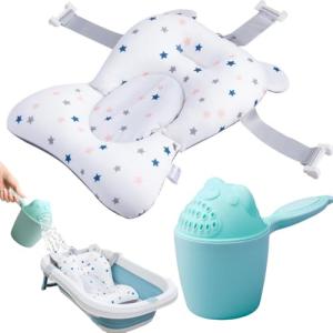 Megaser® Cojín Bañera Bebé Universal   Jarra de Baño, Reduc…