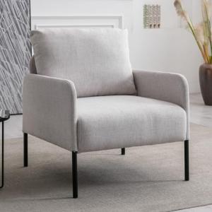 chairus Sofá de 1 Plaza en Lino Sofa Sillón con Reposabrazo…