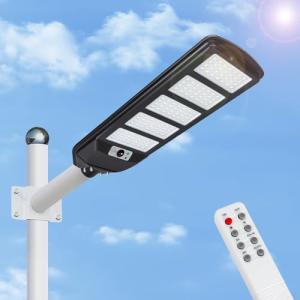 Aigostar - 300W Farola solar LED exterior con sensor de mov…
