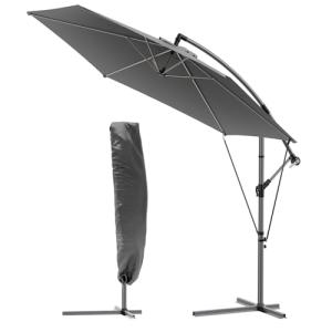 VOUNOT® 300 cm Parasol Excentrico, Sombrilla de Jardín con…