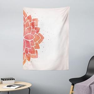 ABAKUHAUS Loto Tapiz de Pared y Cubrecama Suave, La Mitad D…