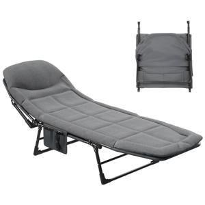 YITAHOME Tumbonas Jardin Exterior con Cojín, Plegable y Aju…