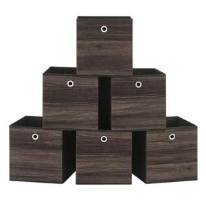 SONGMICS Caja Almacenaje, Juego de 6 Cajas de Almacenamient…