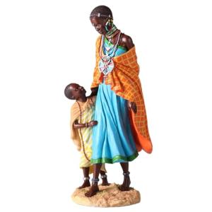 BY SIGRIS Origen Home Decor Figura Africana Africanas Y Ele…