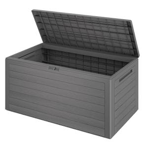 Casaria® Baúl de Almacenamiento Arcon de Jardín Exterior Co…