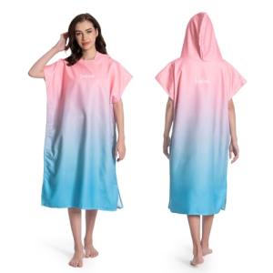 MOKANI Poncho de baño para hombre y mujer, ultraligero y de…