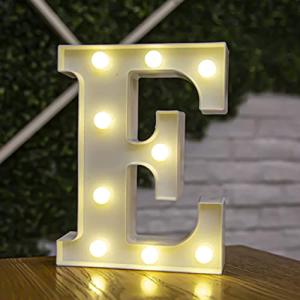 Besch Letra Luminosas mayúscula Decorativas de Plástico 22c…