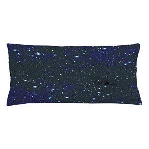 ABAKUHAUS Noche Funda para Almohada, Cielo Oscuro Vívido Ll…