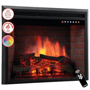 KAMINIO Eléctrica Chimenea Luca - Chimenea empotrada eléctr…