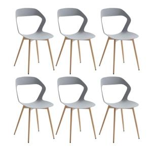 JZGORC Juego de 6 Sillas de Comedor Nórdicas, Sillas de Coc…