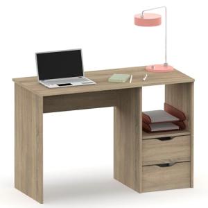 briebe Escritorio con Cajones, Mesa de Ordenador 76x115x50c…