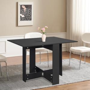 HUOLE Mesa de Comedor Plegable con Alas Abatibles Mesa Abat…